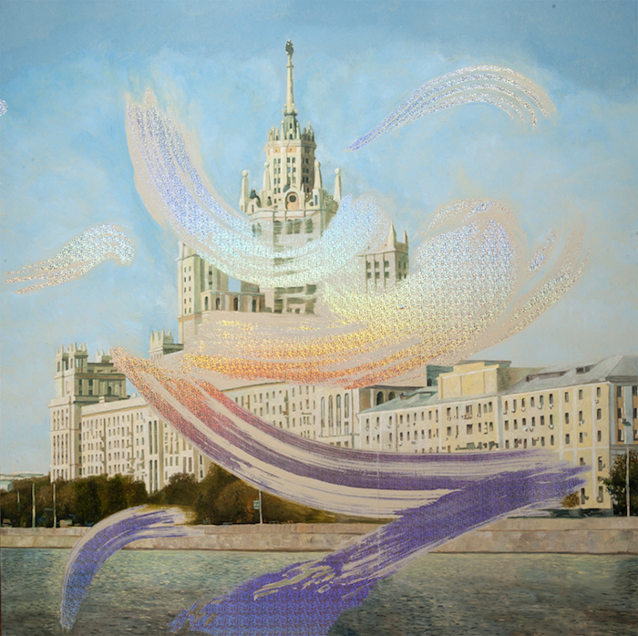 Vladimir Potapov, Highrise on the Kotelnicheskaya, from Preview Five To See in Cosmoscow 2018