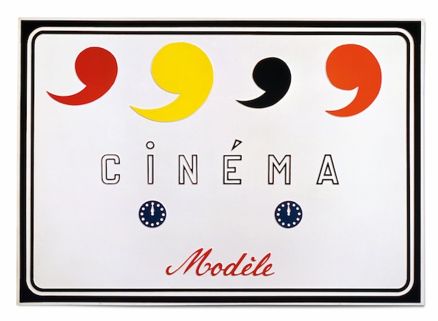 Marcel Broodthaers, Cinéma Modèle, 1970. AR Winter 2018 Previews