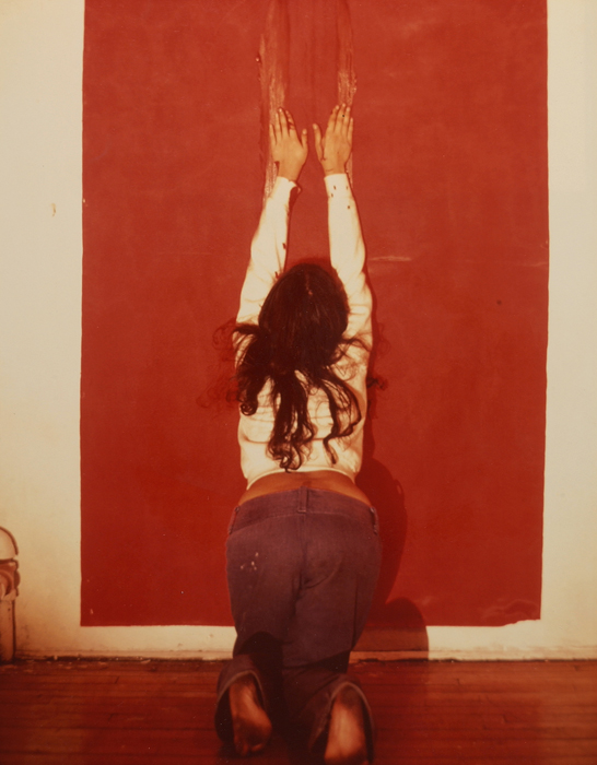 Ana Mendieta, Body Tracks, from AR April 2018 Feature Ana Mendieta