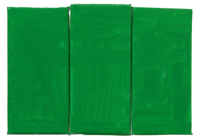 Raoul De Keyser, Green, Green, Green, 2012. AR Jan_Feb 2019 Review