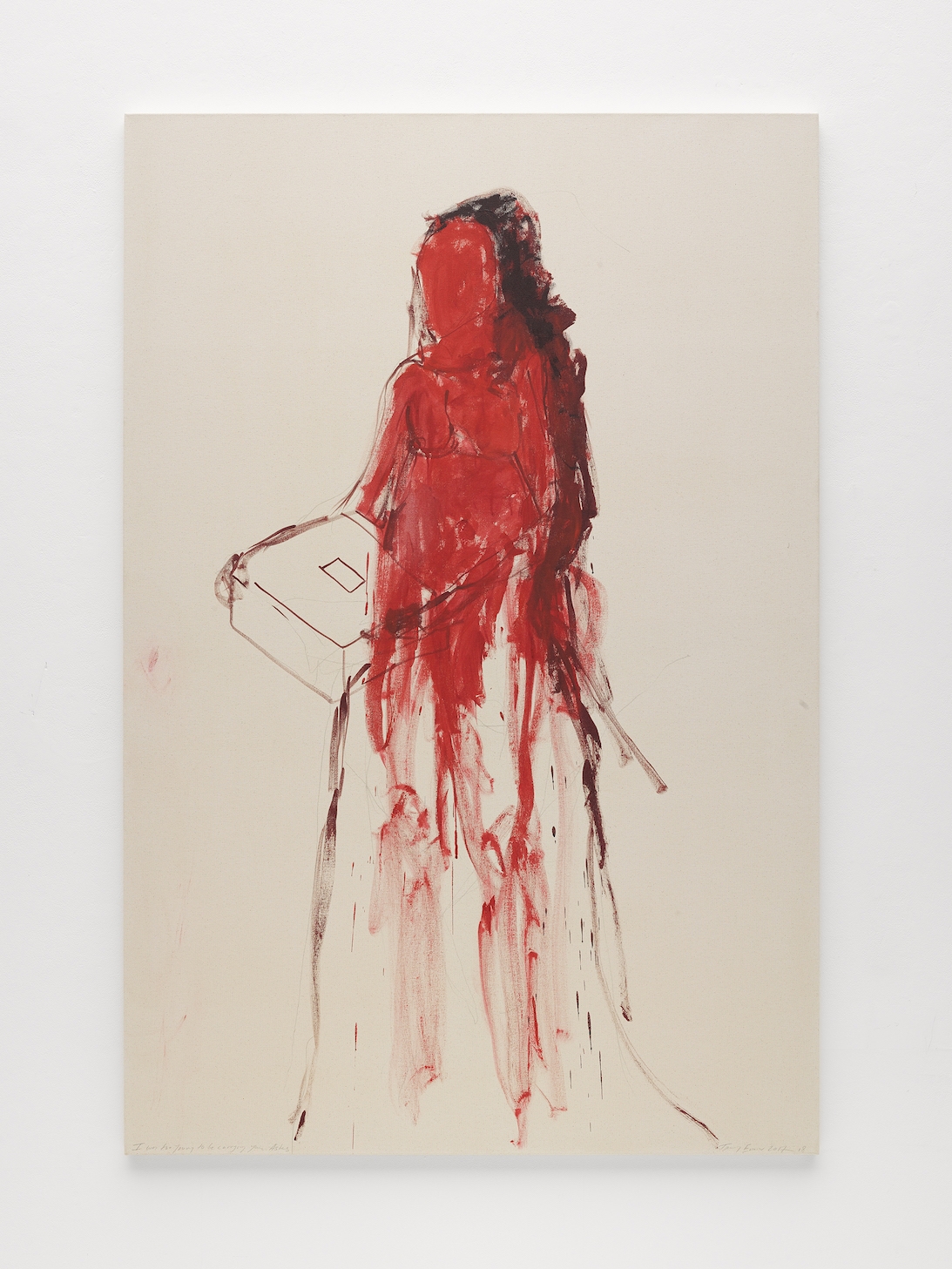 Tracey Emin, I was too young to be carrying your Ashes, 2017–18. AR April 2019 Review