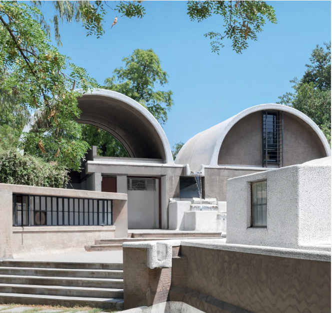 Balkrishna Doshi, Sangath Architect’s Studio, Ahmedabad, 1980 