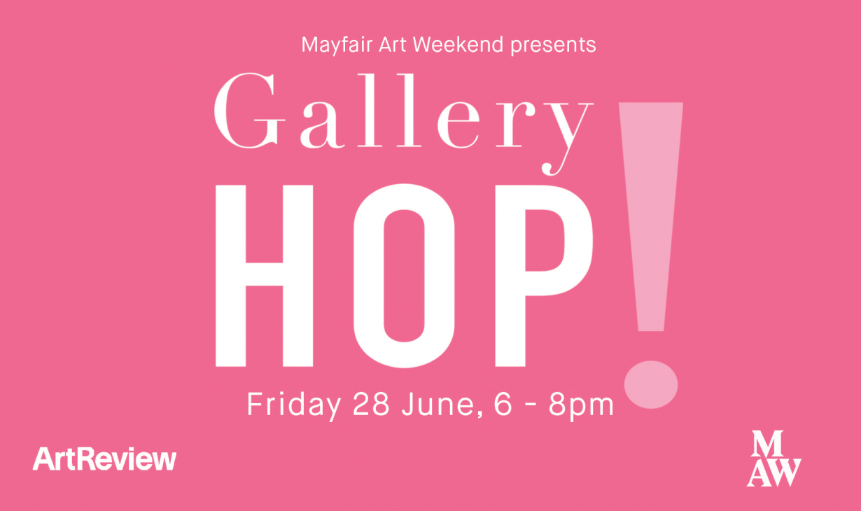 Mayfair Art Weekend Gallery HOP! ArtReview tours ArtReview