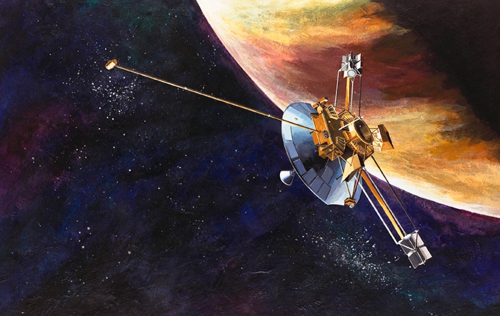 Pioneer probe, from AR Online exclusive 9 August Space Junk