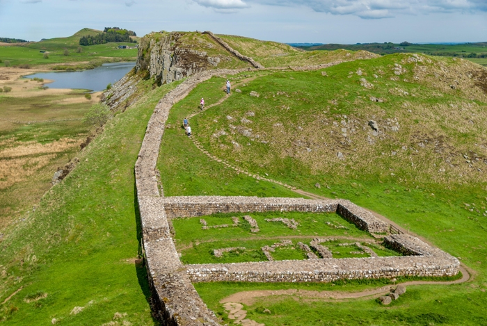 Remains of Castle Nick along Hadrian’s Wall, from AR October 2019 Opinion Sam Jacob