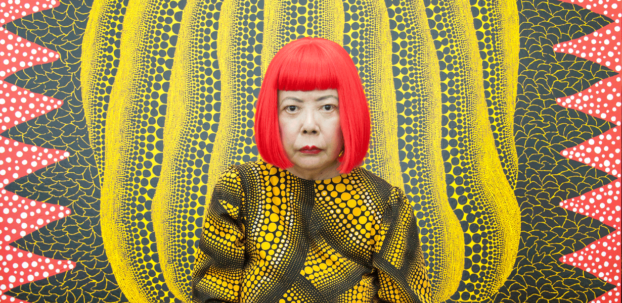 Art that smells great! Japanese contemporary artist Yayoi Kusama