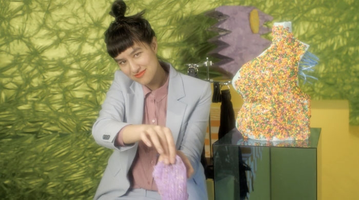 Liang Luscombe, Sweaty Scales (still), 2019