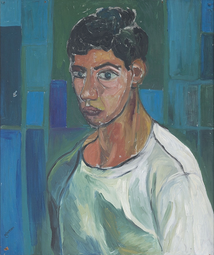 Derek Jarman, Self-portrait, 1959. AR March 2020 review