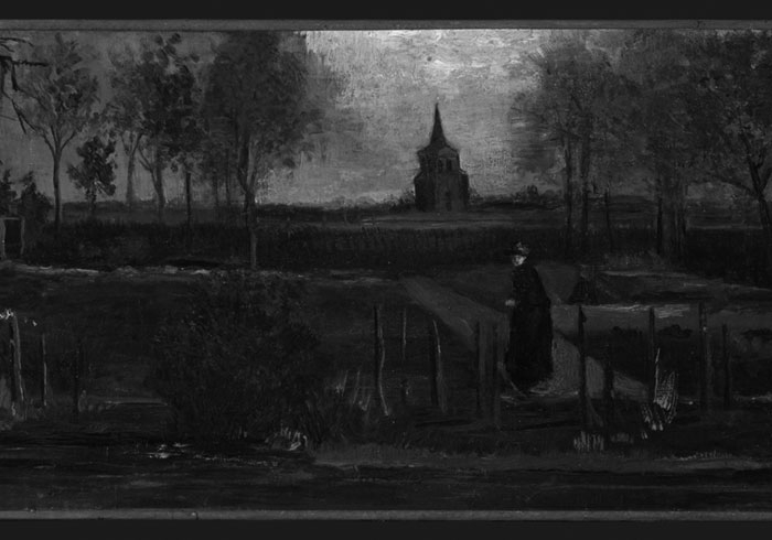 Vincent van Gogh, The Parsonage Garden at Nuenen in Spring, 1884. News 31 March 2020