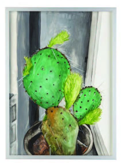 Juliette Blightman, Loved an image (5th May) – Cactus, 2017. October 2017 Preview