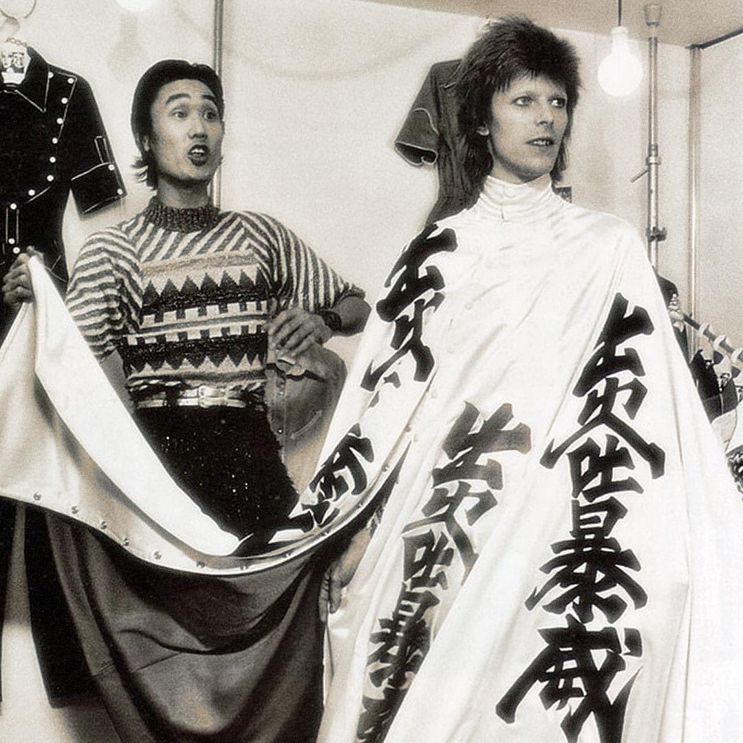 Kansai Yamamoto Designed David Bowie's Costumes—and Was a