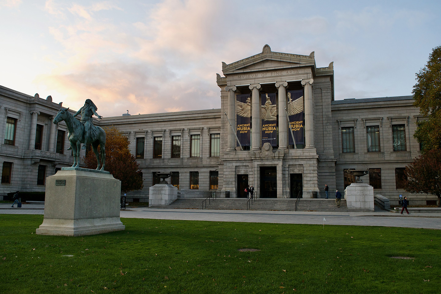 The Museum of Fine Arts in Boston, Massachusetts