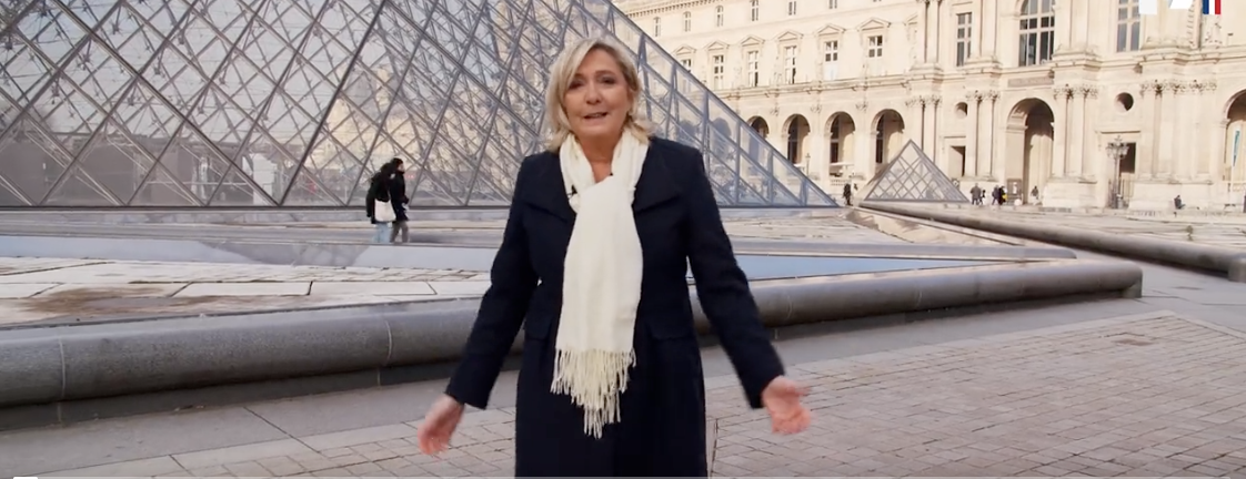 marine le pen campaign ad