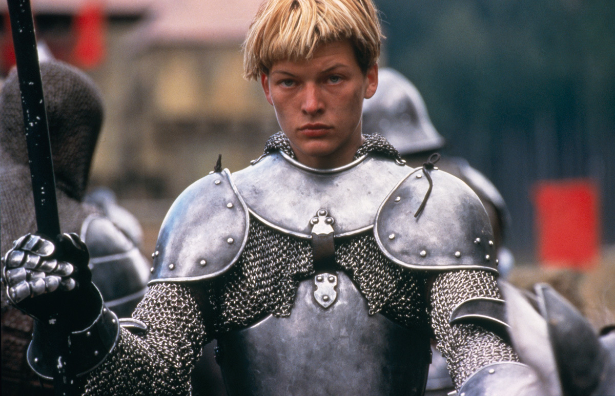 Milla Jovovich in The Messenger: The Story of Joan of Arc, 1999