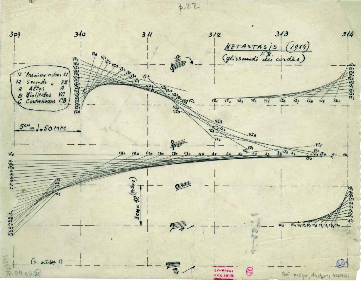 The Synthetic and Synaesthetic Modernism of Iannis Xenakis - ArtReview