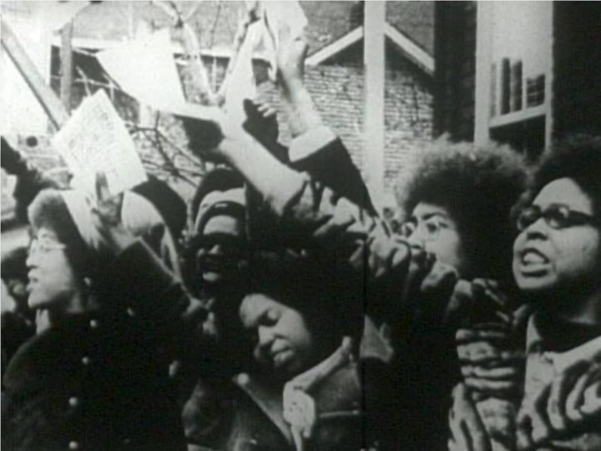 Protest oganised by The League of Black Revolutionary Workers, 1967. Image: Detroit News