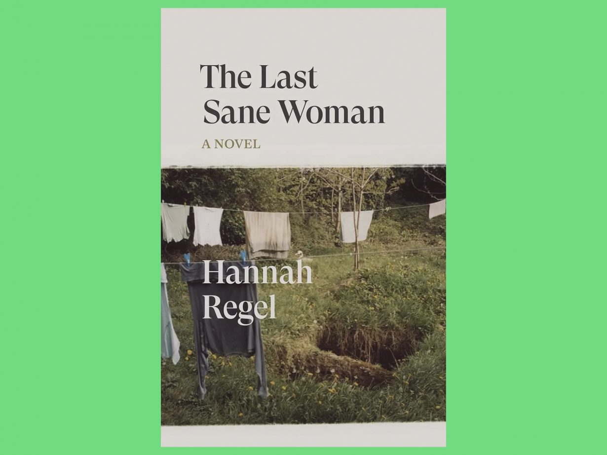 Hannah Regel, The Last Sane Woman, 2024. Cover image by Zinna Brigh Mac-Eochaidh