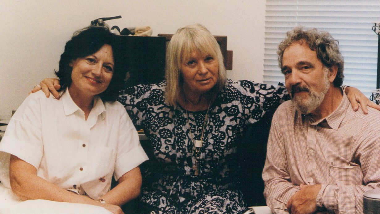 Katja Raganelli (left), Mai Zetterling (centre) and Konrad Winkler (left), 1989. Courtesy IFFR