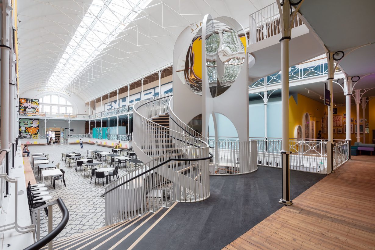 Young V&A Feature Staircase. Courtesy Victoria and Albert Museum, London. Photo: Luke Hayes