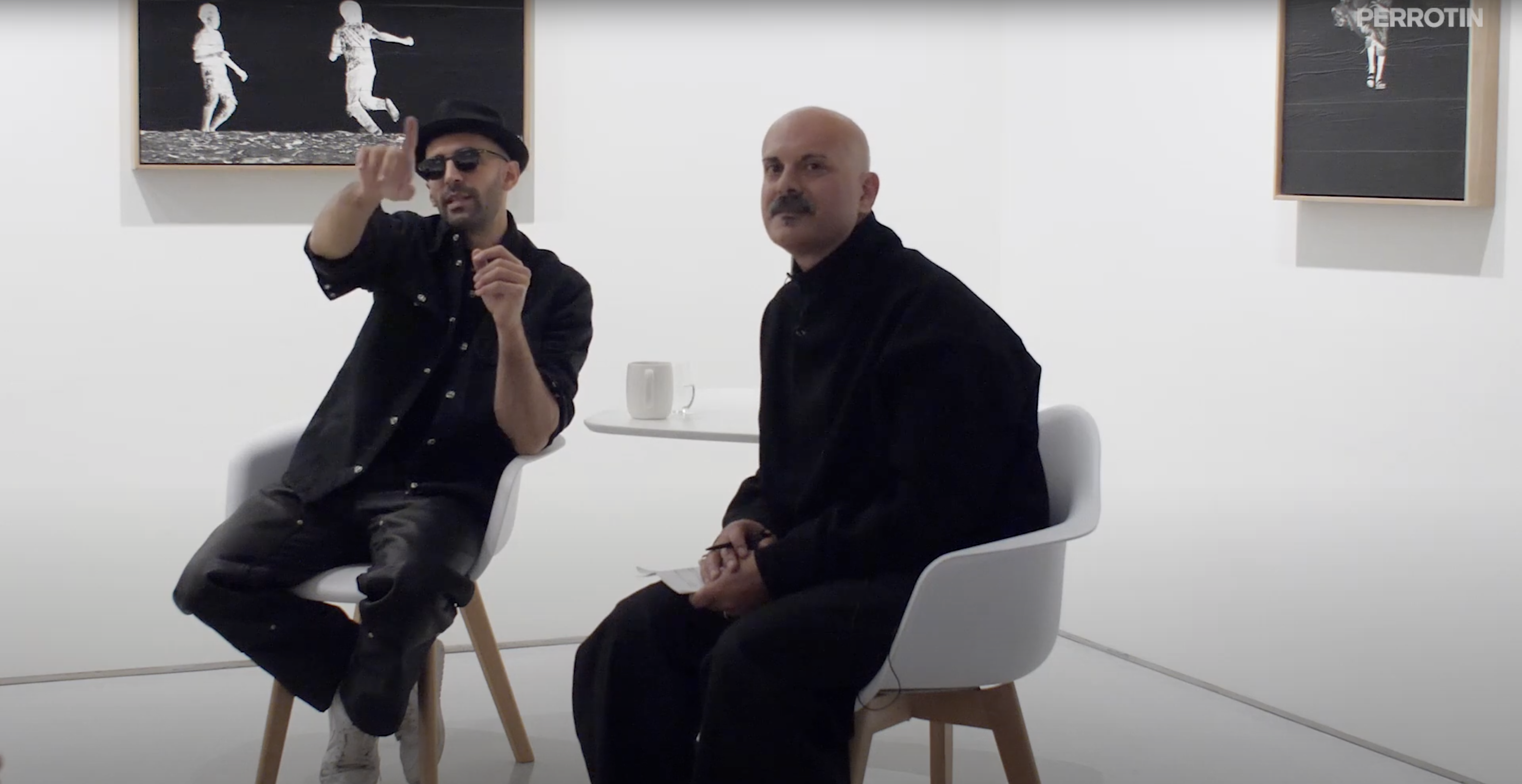 Mark Rappolt In Conversation: JR and Mark Rappolt at Perrotin London - ArtReview