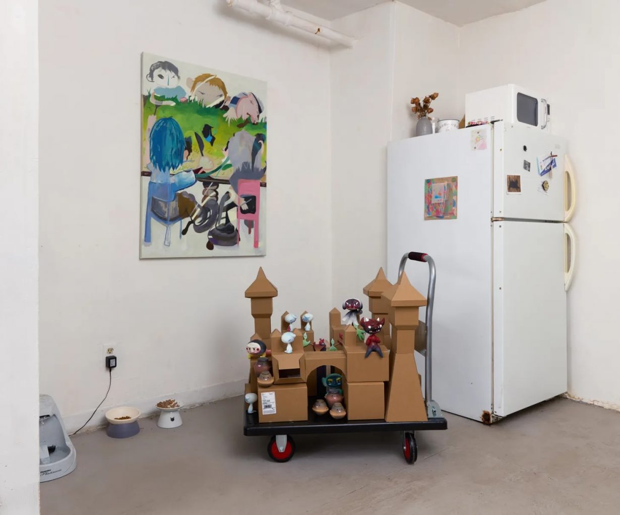 Doki Doki Tutu’s Delivery Service!! at Tutu Gallery (installation view), 2025. Photo: Max C Lee