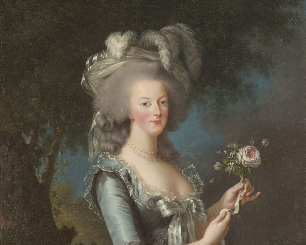A painting of Marie Antoinette
