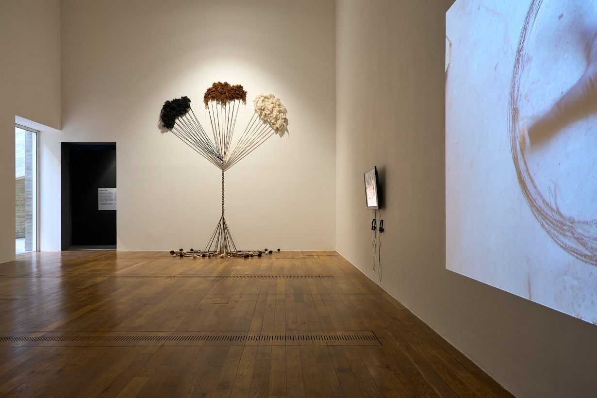 A gallery view of installation