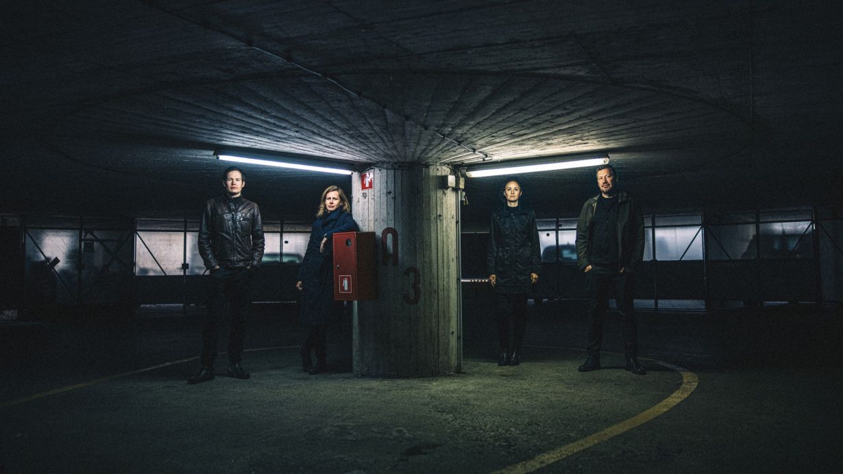 Miloš Kosec, Nika Grabar, Neja Tomšič, Martin Bricelj Baraga of Nonument Group