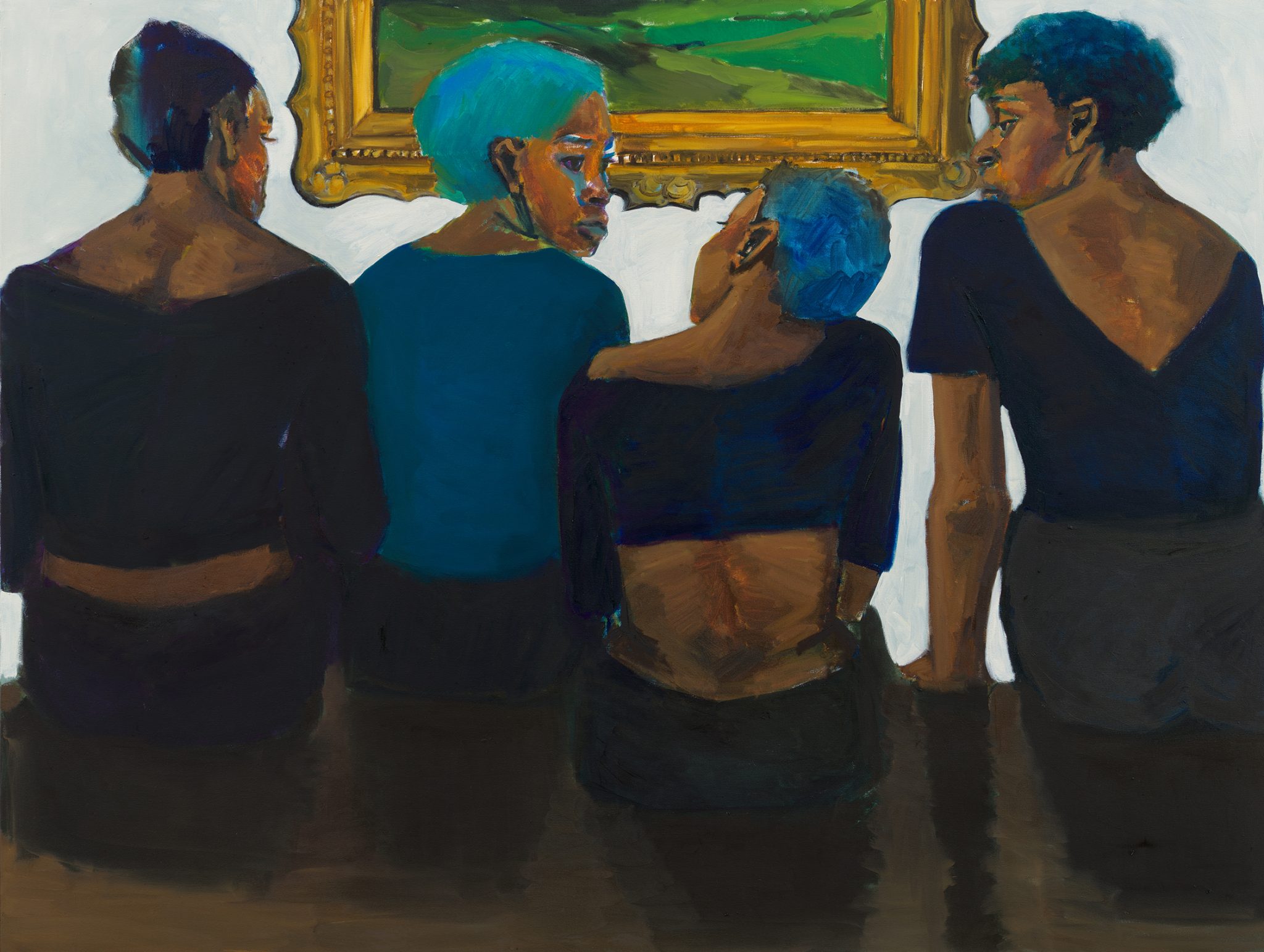 Lynette Yiadom-Boakye: Many A Moonlit Caveat is on view at Jack Shainman Gallery, New York, through 31 July