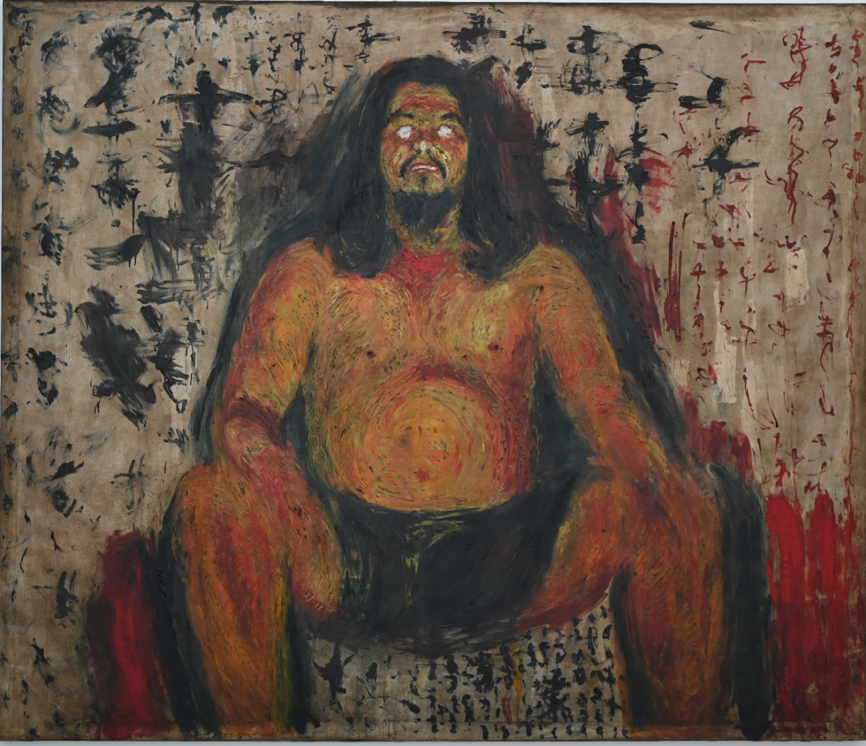 Tang Chang, 14 October, 1973, oil on canvas, 208 × 247 cm. Photo: Prangtip Pongjeadpong. Courtesy The Tang Chang Private Museum