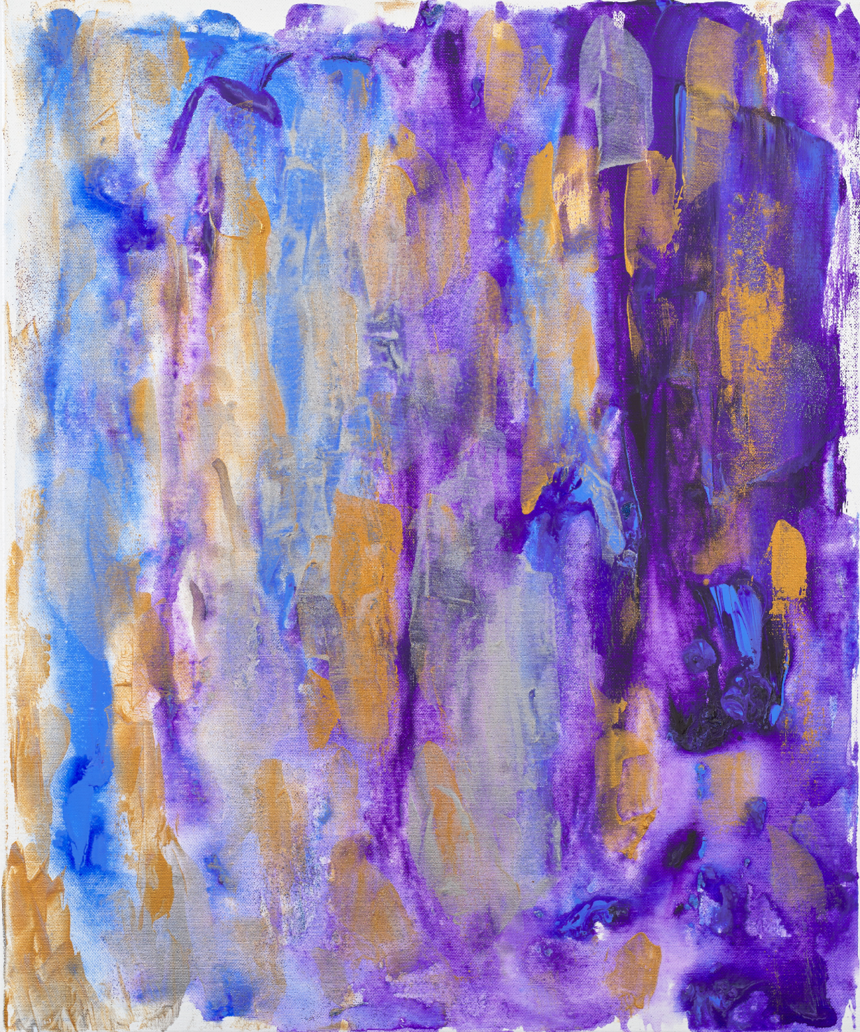 Marigpa, Chanting, 2026, mixed media on canvas