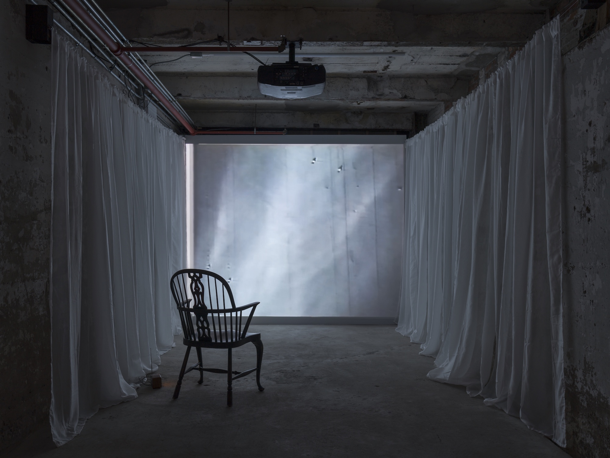 Ellen Pau, She Moves 她去, 1988, installation view. Photo: Charles Benton. Courtesy the artist, SculptureCenter, New York and Kiang Malingue, Hong Kong, New York