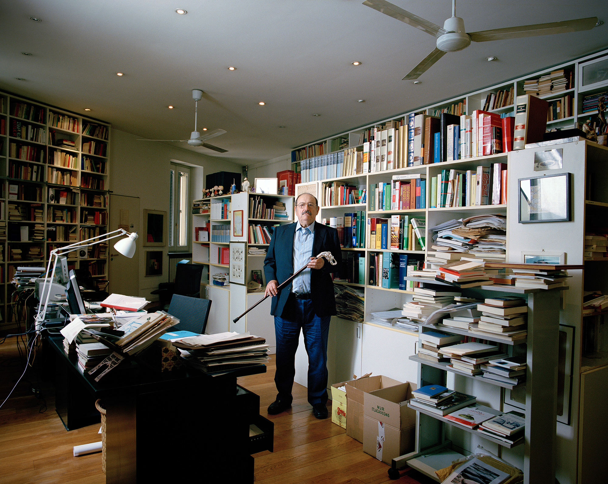 Umberto Eco, Milan, 2011.